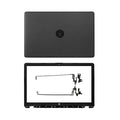LappyPower LCD Back Cover ABH for HP Pavilion 15-DA 15T-DA 15-DB 15T-DB (With Hinge and Front Bezel) (Black)
