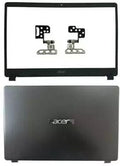 LappyPower LCD Back Cover ABH for Acer Aspire 3 A315-42 A315-54 A315-56 (With Hinge and Front Bezel) (Black)