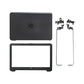 LappyPower LCD Back Cover ABH for HP 15-AC 15-AY 15-BA 15-AF 15-BD (With Hinge and Front Bezel) (Black)