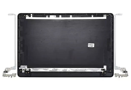 LappyPower LCD Back Cover ABH for HP 15-BS 15-BW 15T-BR 15Q-BU 15T-BS 250 G6 255 G6 (With Hinge and Front Bezel) (Black)