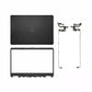 LappyPower LCD Back Cover ABH for HP 14-DQ 14S-EQ 14S-FQ Series Laptops (With Hinge and Front Bezel) (Black)