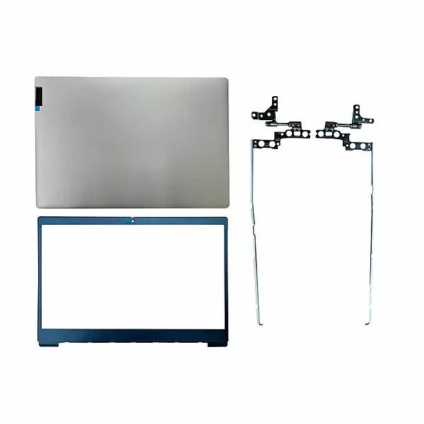 LappyPower LCD Back Cover ABH for Lenovo Ideapad 3-15IML 3-15IIL (With Hinge and Front Bezel) (Silver)
