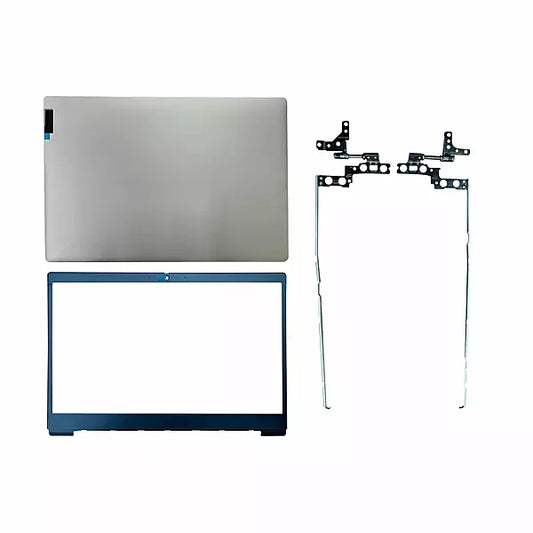 LappyPower LCD Back Cover ABH for Lenovo Ideapad 3-15IML 3-15IIL (With Hinge and Front Bezel) (Silver)