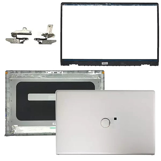 LappyPower LCD Back Cover ABH for Dell Inspiron 3510 3511 (With Hinge and Front Bezel) (Silver)