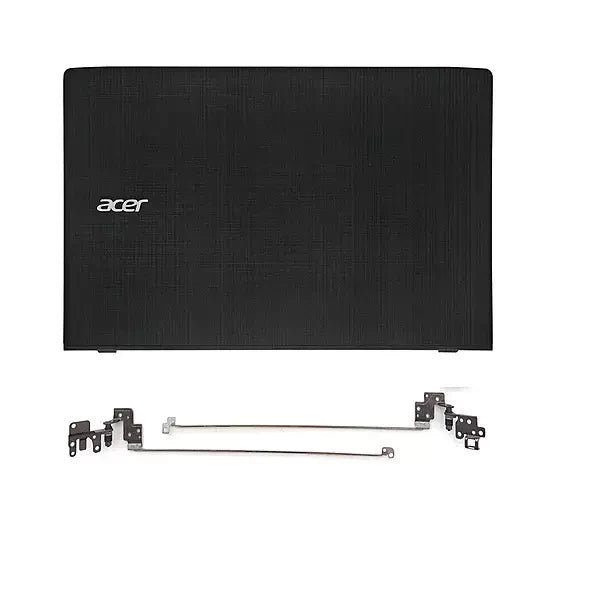 LappyPower LCD Back Cover ABH for ACER ASPIRE E5-523 553 E5-575 E5-576 E5-576G (With Hinge and Front Bezel) (Black)