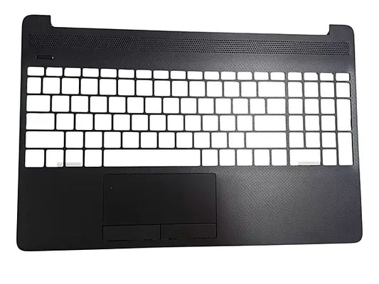 LappyPower Laptop Palmrest C-Cover for HP 15s-DU (Touchpad with Logic Card) (Black)