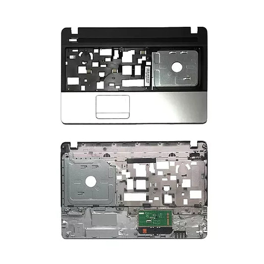 LappyPower Laptop Palmrest C-Cover for Acer Aspire E1 531 E1 571 E1-531 E1-571 (Touchpad with Logic Card) (Black)