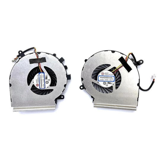 LappyPower Laptop CPU Cooling Fan for MSI GE62VR GE62MVR PAIR (4 Pin)