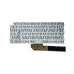 LappyPower Laptop Keyboard compatible for Dell Inspiron 14-7490 7491 5493 5498 Silver without Backlight