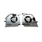 LappyPower Laptop CPU+GPU Cooling Fan for MSI GE75 GP75 GL75 WE75 Pair DC 5V (4 Pin)