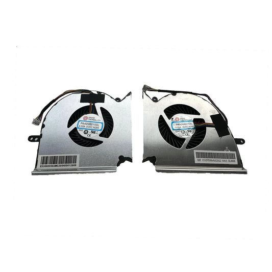 LappyPower Laptop CPU+GPU Cooling Fan for MSI GE75 GP75 GL75 WE75 Pair DC 5V (4 Pin)