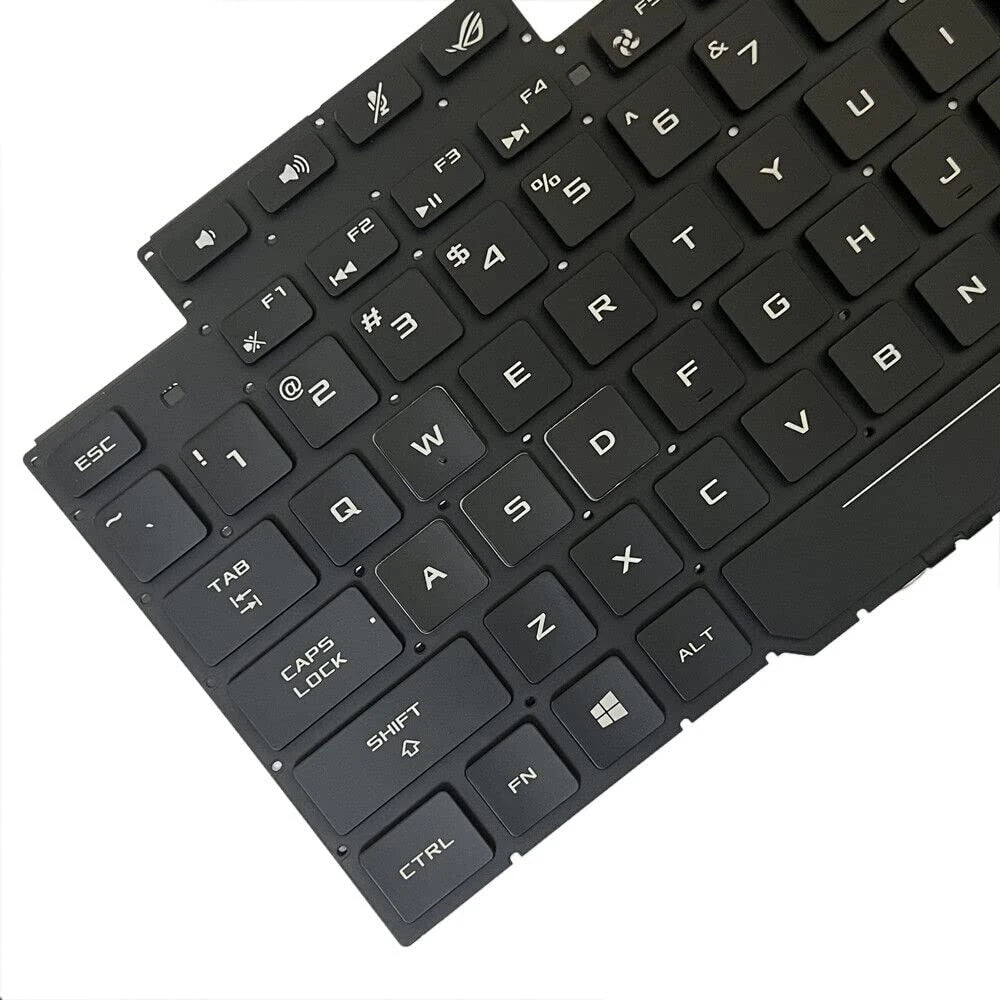 LappyPower Laptop Keyboard for Asus ROG Strix GL503 GL503V GL503VD GL503VS GL503VM GL503GE Series Black with Backlit
