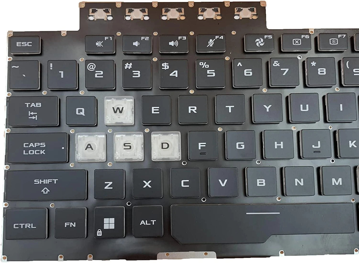 LappyPower Laptop Keyboard for ASUS FX506 / FX566 / FA506 / FA706 Black with RGB Backlit