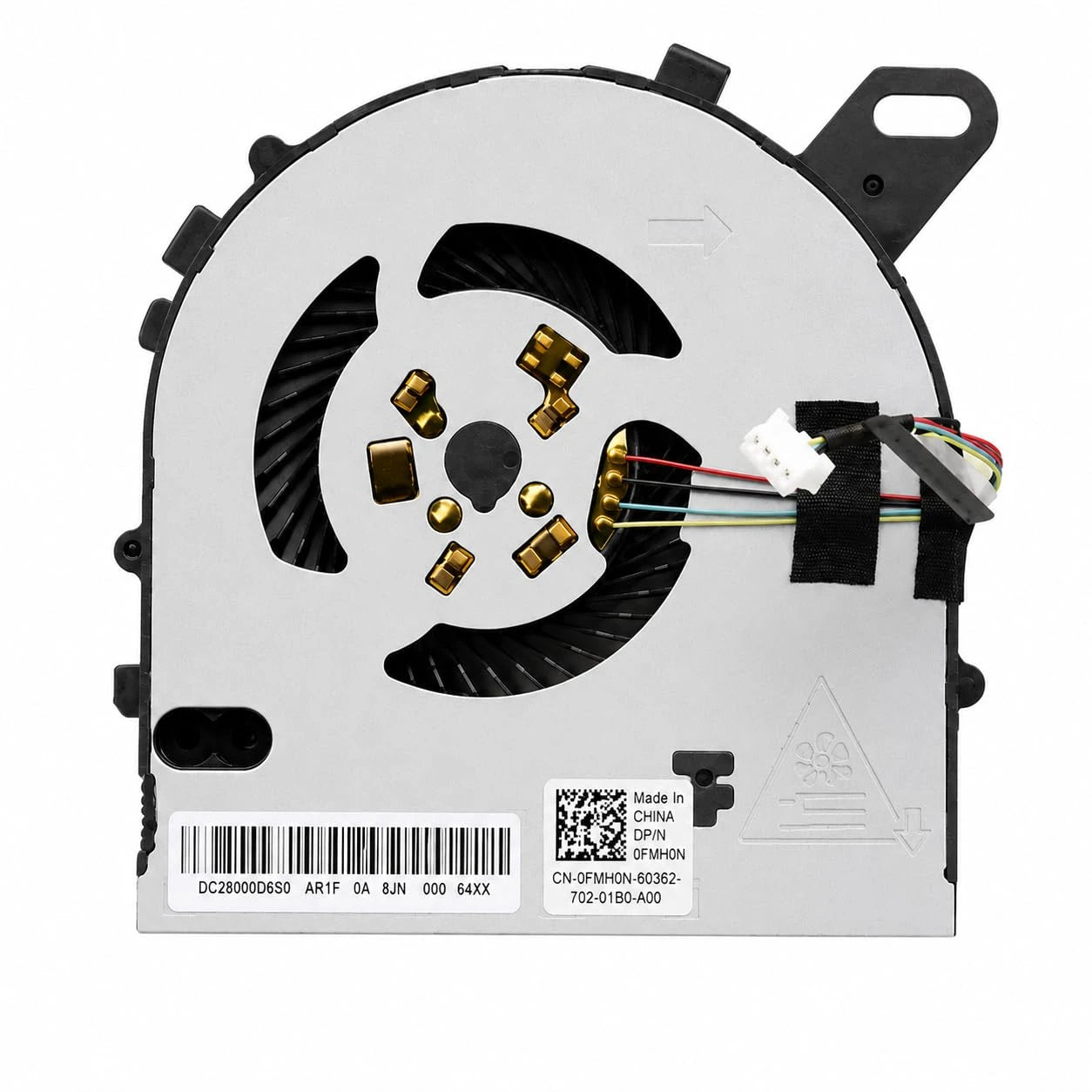 LappyPower Laptop CPU Cooling Fan for Dell Inspiron 7560 7572 V5468 V5568 DC 5V (4 Pin)