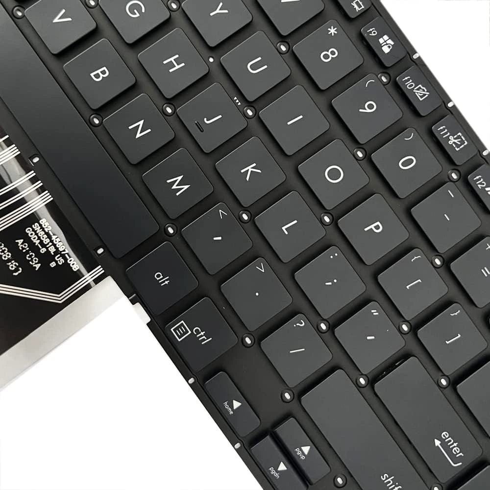 LappyPower Laptop Keyboard for Asus F571G Black with Backlit