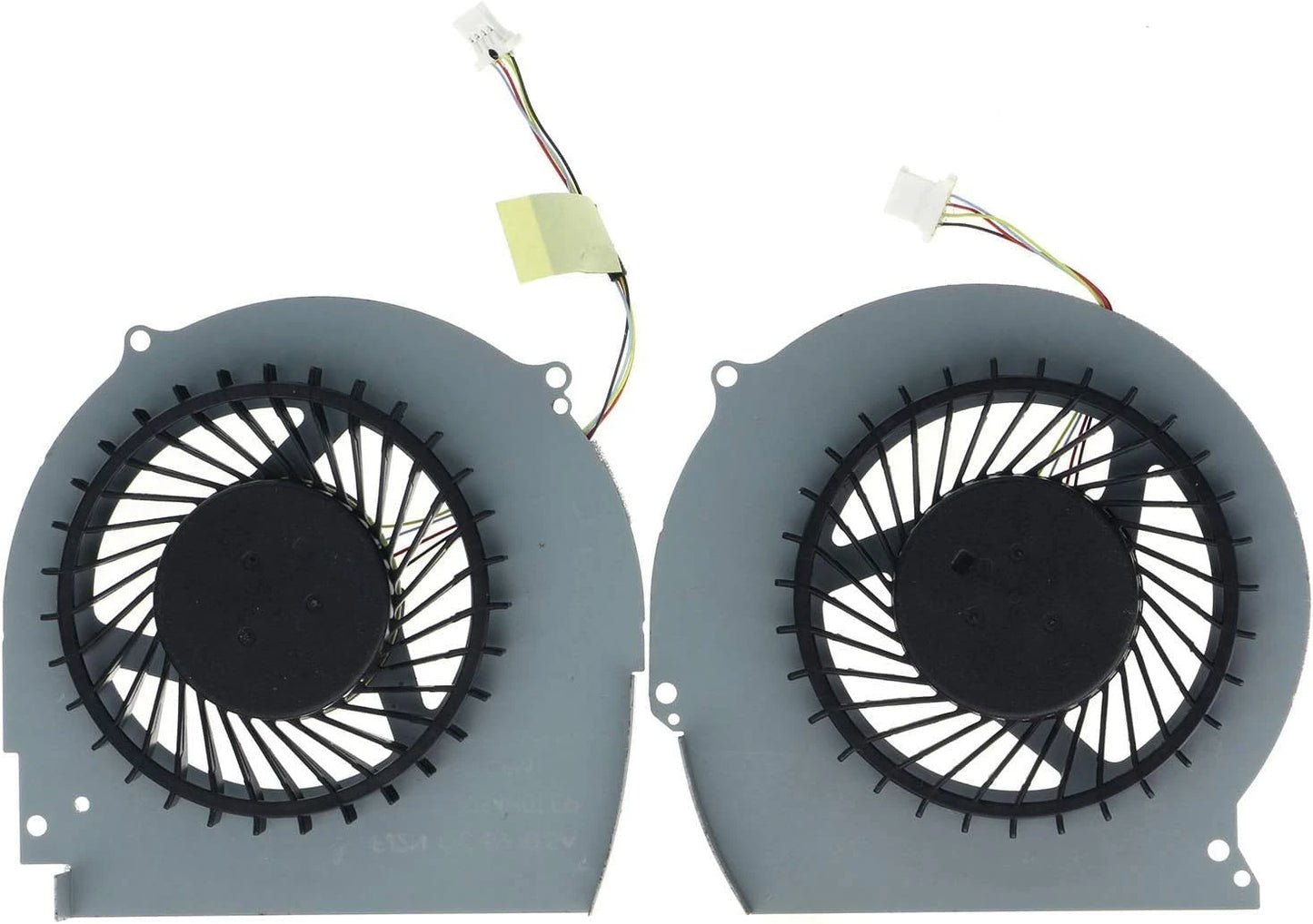 LappyPower Laptop CPU + GPU Cooling Fan for DELL INSPIRON 15-7566, 15-7567, 7566, 14-7466, 14-7467 Pair DC 5V (4 Pin)