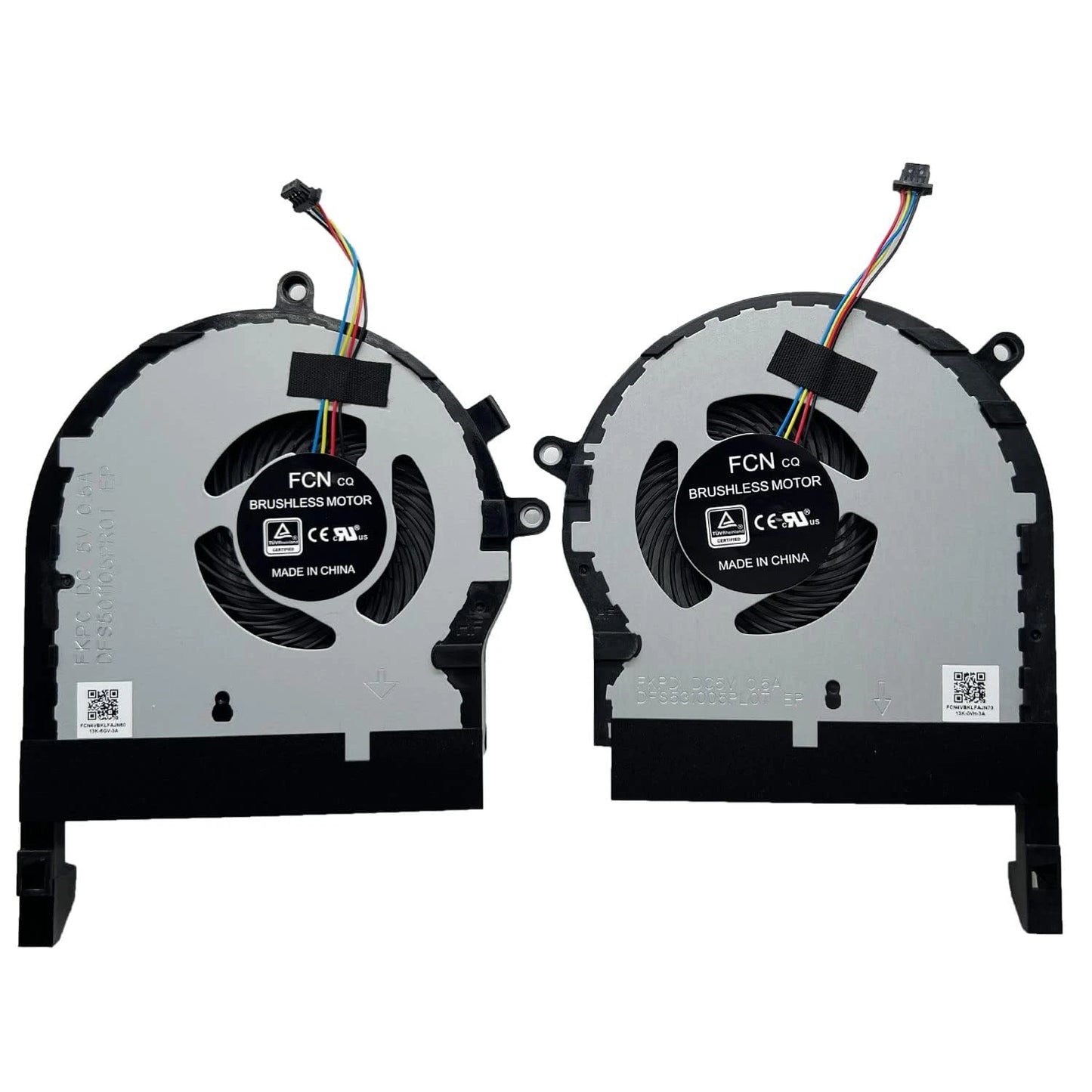 LappyPower Laptop CPU GPU Cooling Fan for ASUS TUF Gaming FX504 FX504G Series Pair DC 5V (4 Pin)