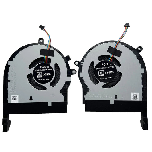 LappyPower Laptop CPU GPU Cooling Fan for ASUS TUF Gaming FX504 FX504G Series Pair DC 5V (4 Pin)