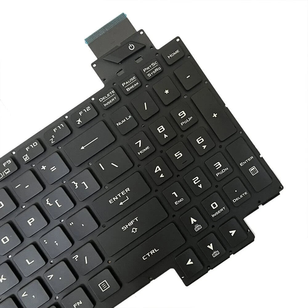 LappyPower Laptop Keyboard for Asus ROG Strix GL503 GL503V GL503VD GL503VS GL503VM GL503GE Series Black with Backlit