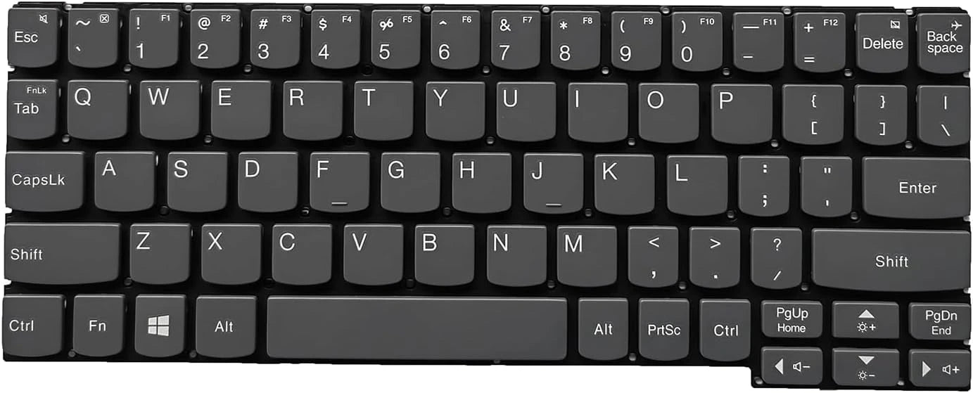 LappyPower Laptop Keyboard for Lenovo IdeaPad D330 D330-10IGM D330-10IGL series Gray without Backlit