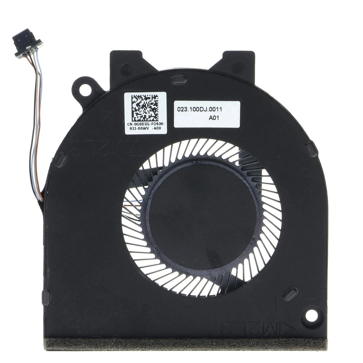 LappyPower Laptop CPU Cooling Fan for DELL INSPIRON 5482 P93G 5488 5580 5581 5481 0G0D3G G0D3G (4 Pin)