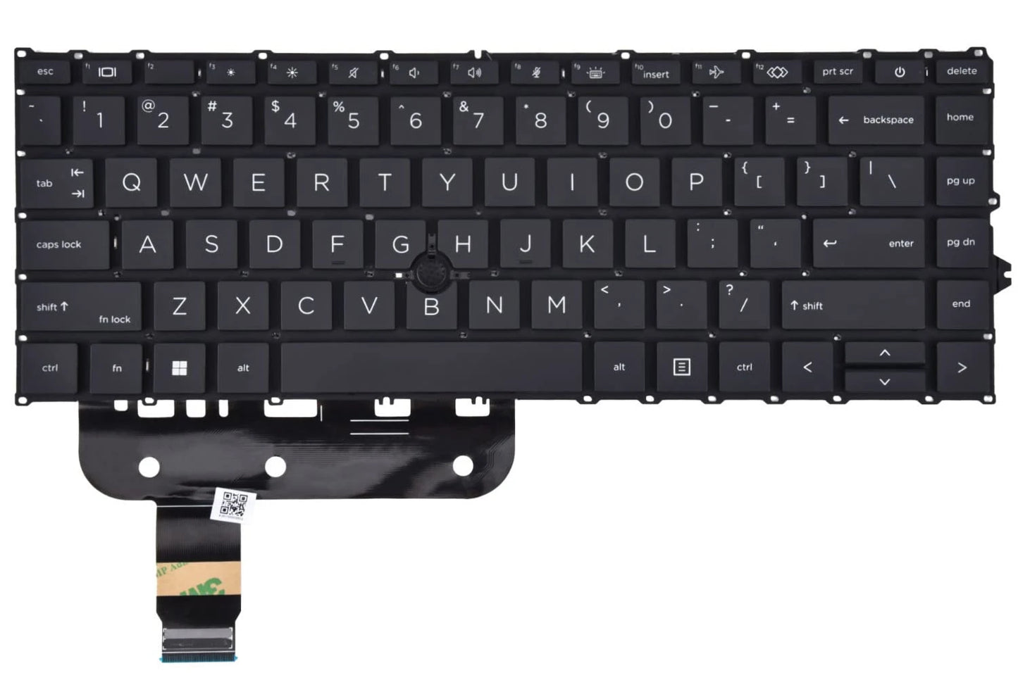 LappyPower Laptop Keyboard compatible for HP ELITEBOOK 745 G7 745 G8 840 G7 840 G8 with Mouse Pointer & Backlight