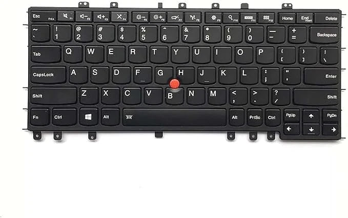 LappyPower Laptop Keyboard for Lenovo ThinkPad S1 Yoga 12 Yoga S240 Series, 04Y2620 with Backlit and Mouse