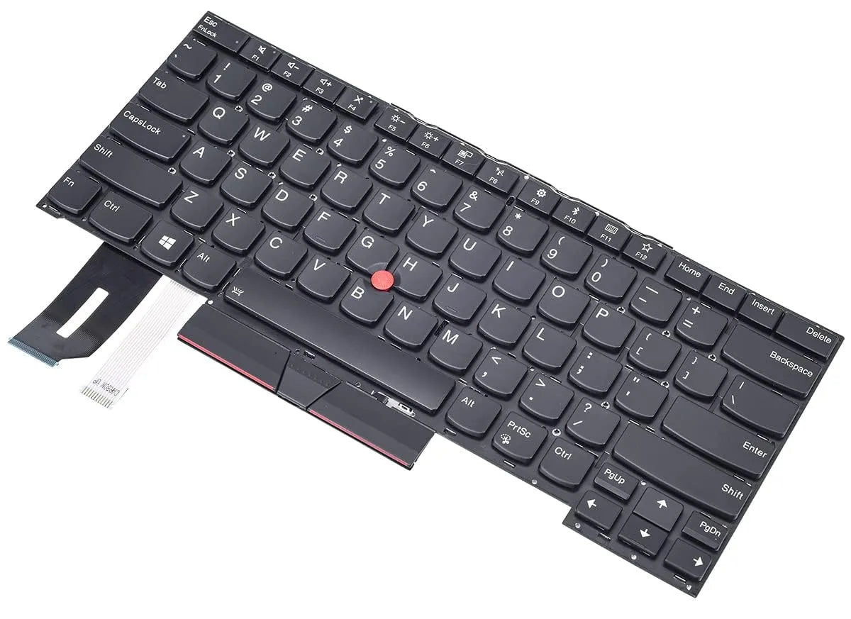 LappyPower Laptop Keyboard for Lenovo ThinkPad T490S T495S with Backlight and Trackpad