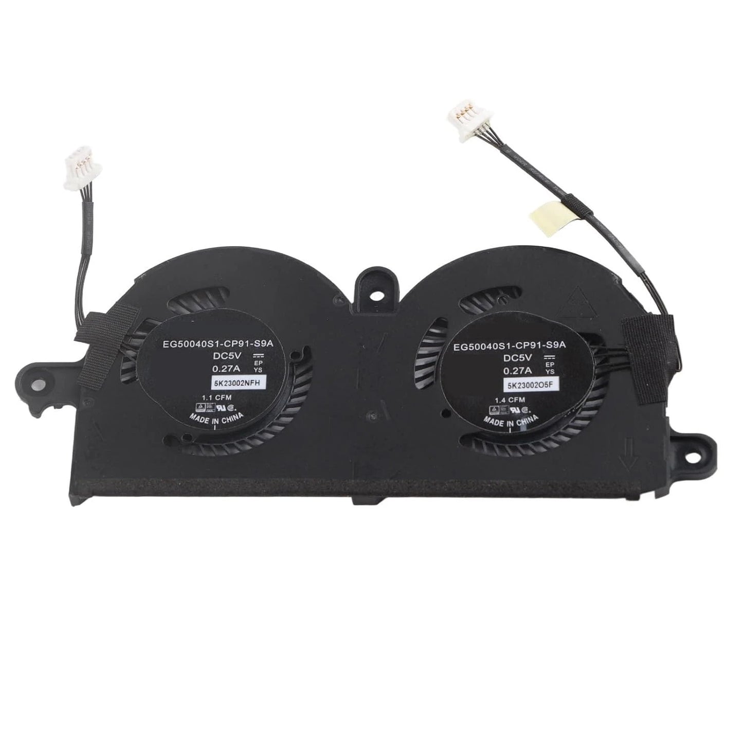LappyPower Laptop CPU Cooling Fan for Dell XPS 13 9370, 9380, 9390, P82G Series DC 5V (4 Pin)