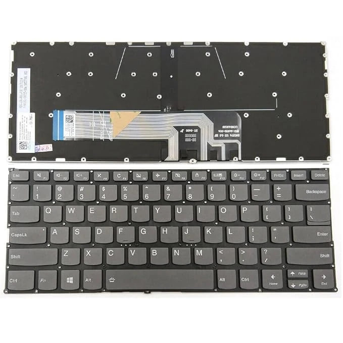 LappyPower Laptop Keyboard for Lenovo YOGA 6-13ALC6 Gray with Backlit