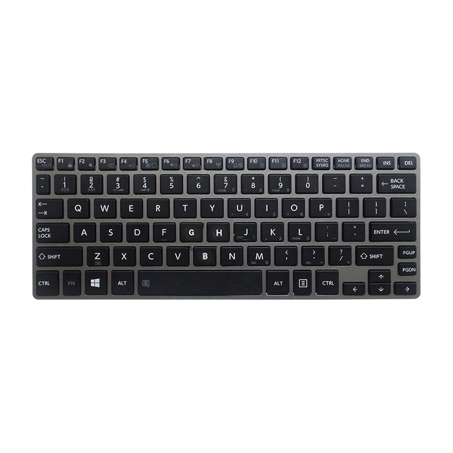 LappyPower Laptop Keyboard for Toshiba Z30-A without Backlit