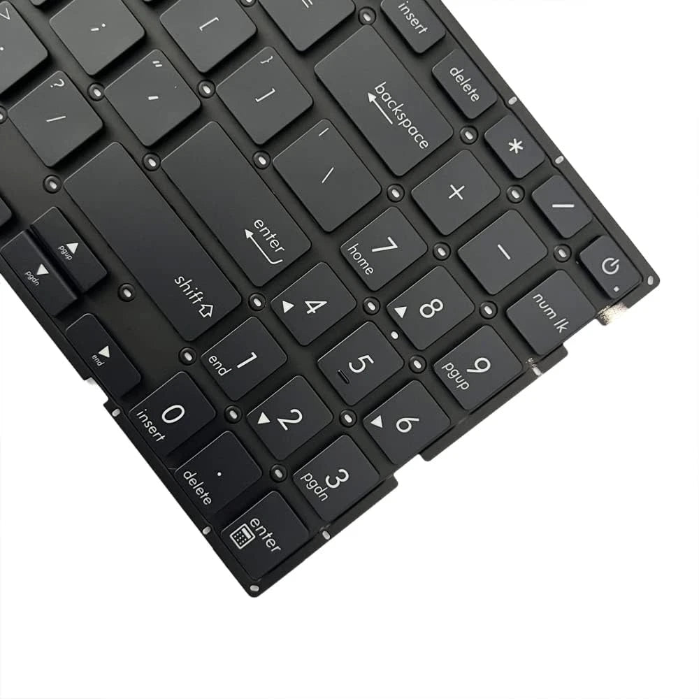 LappyPower Laptop Keyboard for Asus F571G Black with Backlit