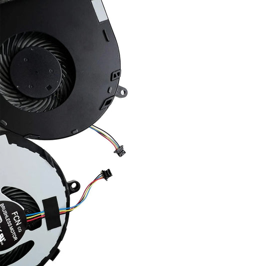 LappyPower Laptop CPU GPU Cooling Fan for ASUS TUF Gaming FX504 FX504G Series Pair DC 5V (4 Pin)