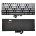 LappyPower Laptop Keyboard for Asus ZenBook 14 UX431 UX431F UX431U Silver with Backlit