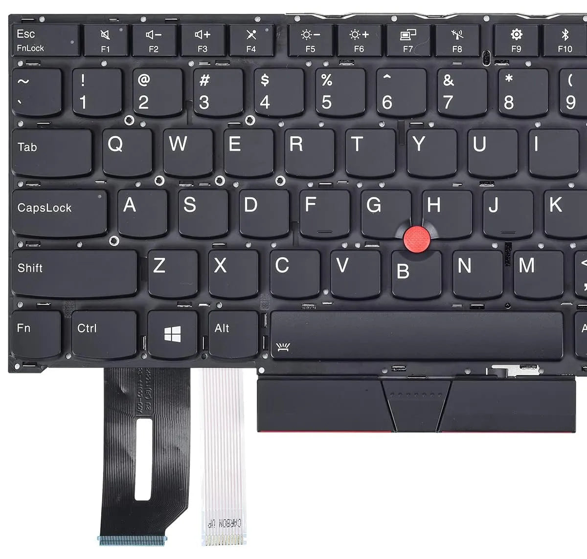 LappyPower Laptop Keyboard for Lenovo ThinkPad T490S T495S with Backlight and Trackpad