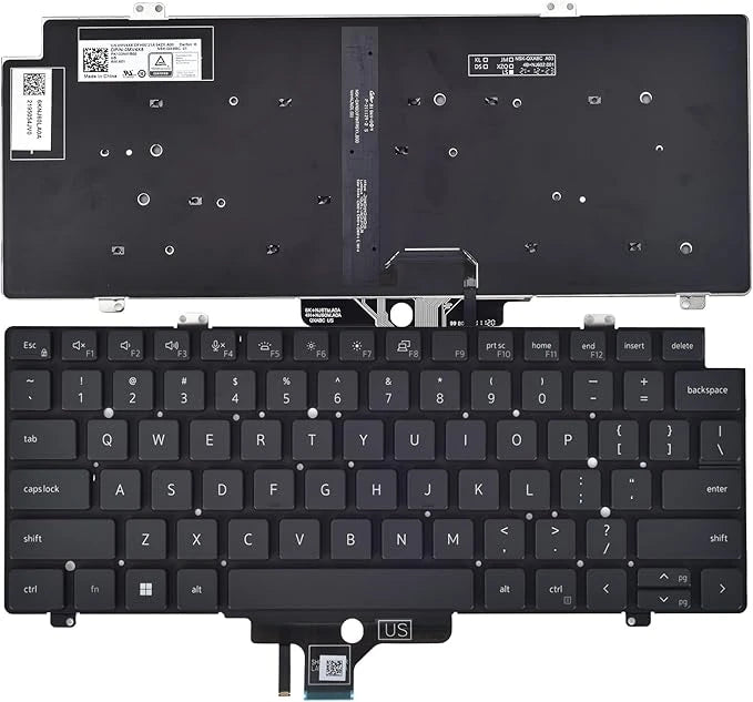 LappyPower Laptop Keyboard compatible for Dell Latitude 5420, 5421, 5430, 5431, 5440, 5450 Series Black with Backlight
