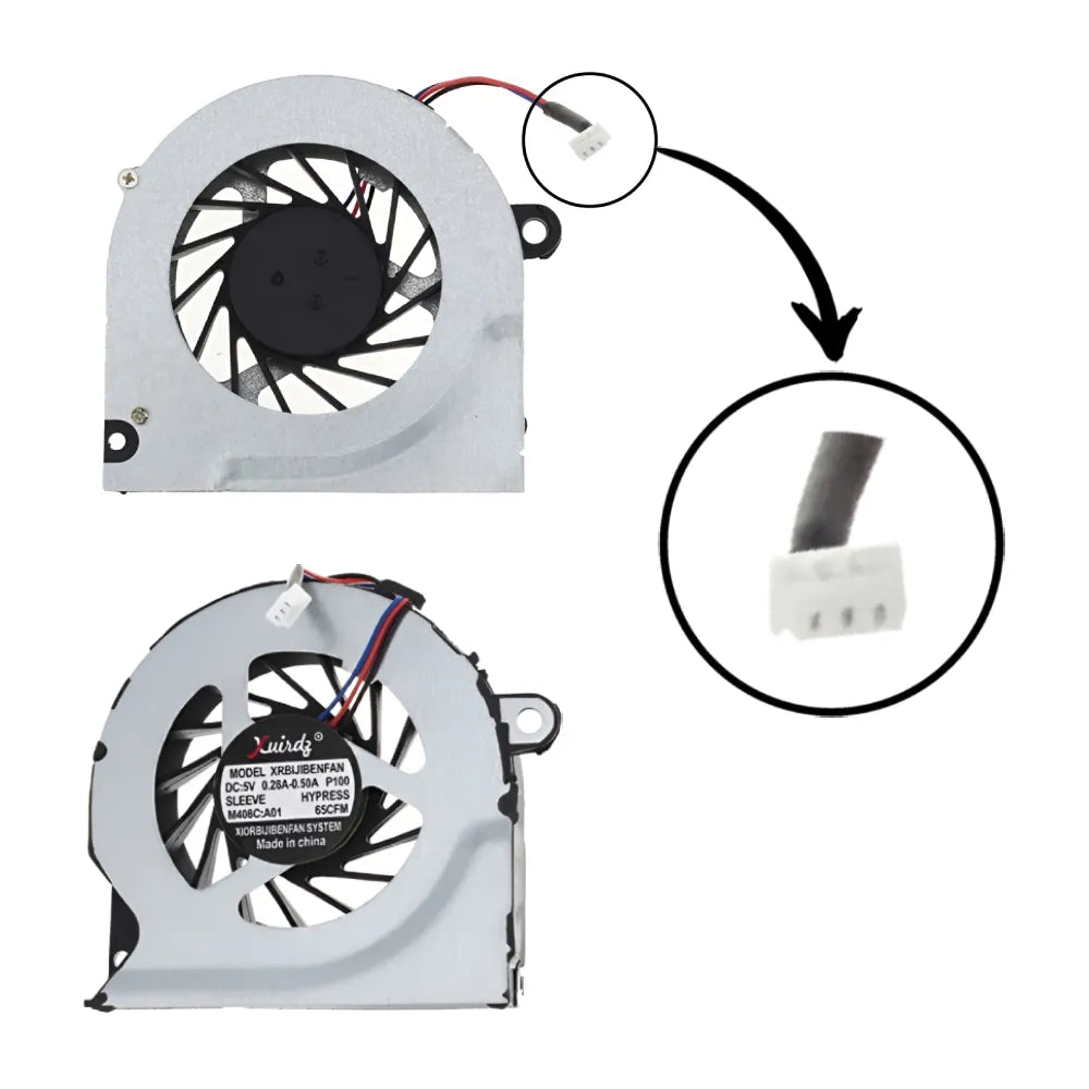 LappyPower Laptop CPU Cooling Fan for HP ProBook 4320S 4321S 4326S 4420S 4421S 4426S Series (3 Pin)