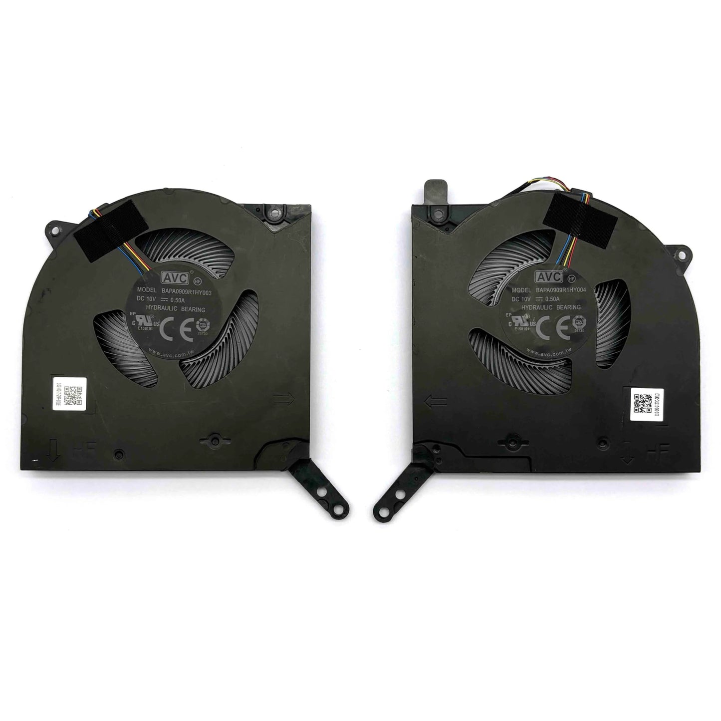 LappyPower Laptop CPU + GPU Cooling Fan for Lenovo Legion 5 Pro 16ACH6H (82JQ) 10V 0.8A P/N: BAPA0909R1HY003 BAPA0909R1HY004 (4 Pin)