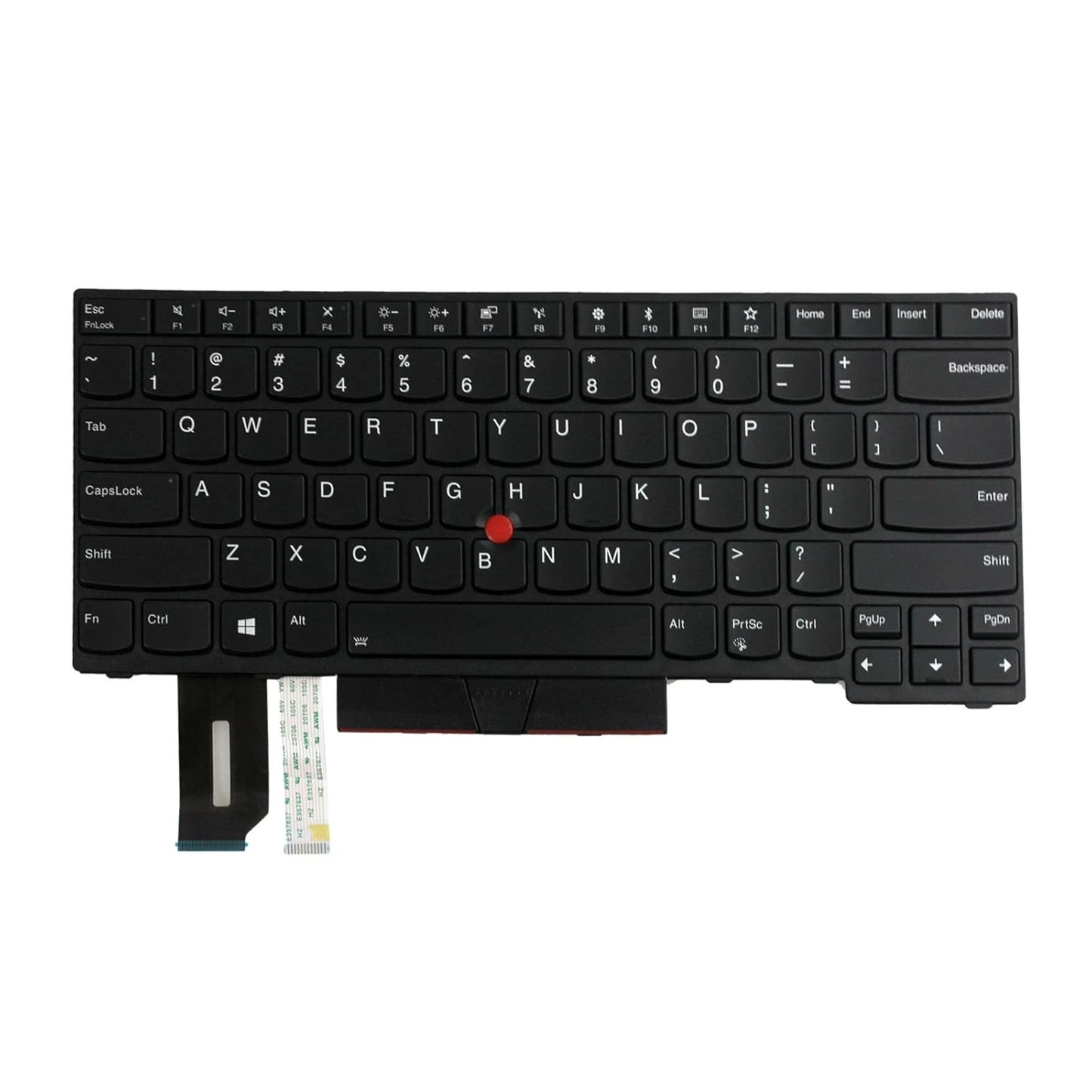 LappyPower Laptop Keyboard for LENOVO E480 / T490 / E490 / L490 / T480S with Backlit and Mouse