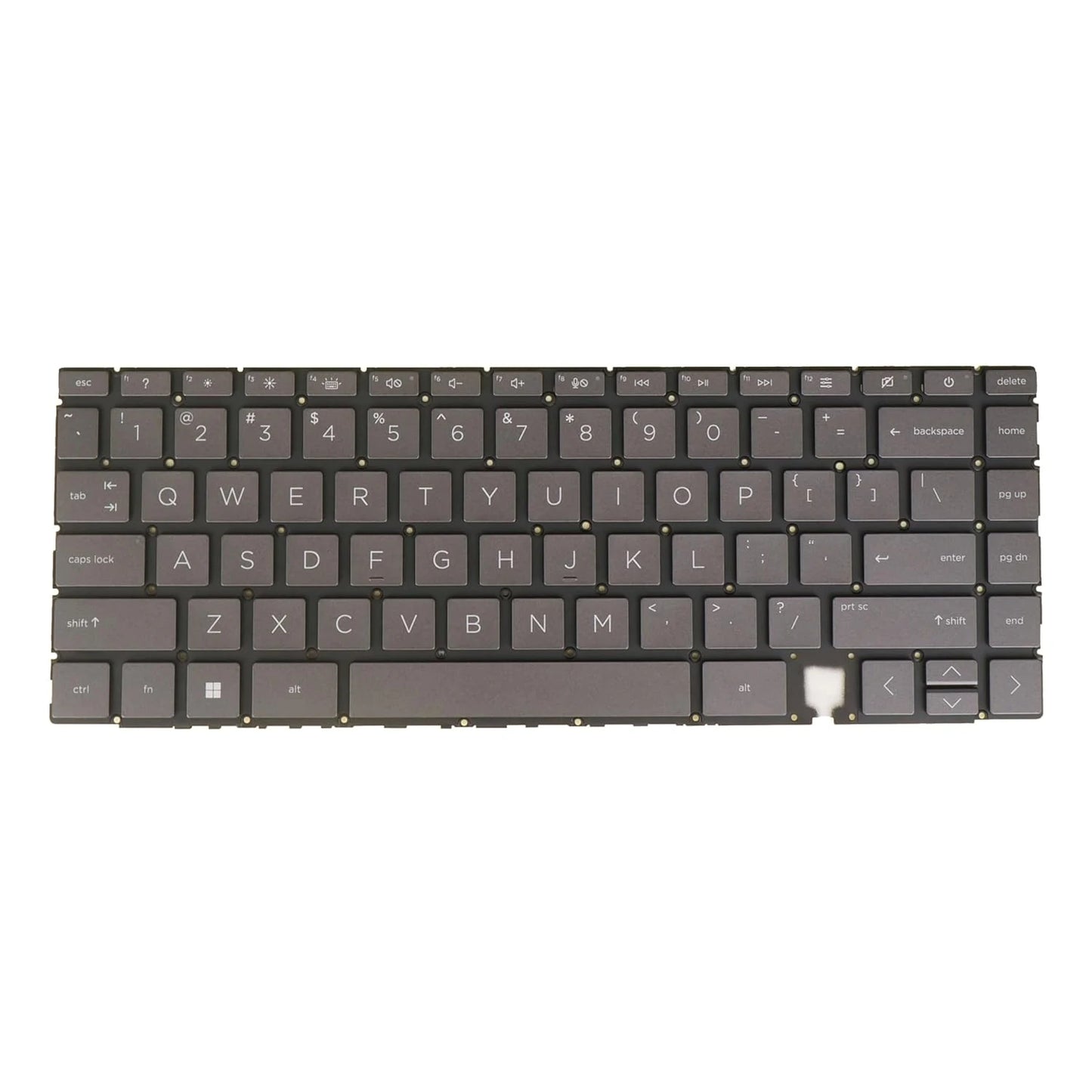 LappyPower Laptop Keyboard compatible for HP Spectre x360 14-EA 14-EB 14-AE (Gray with Backlight)