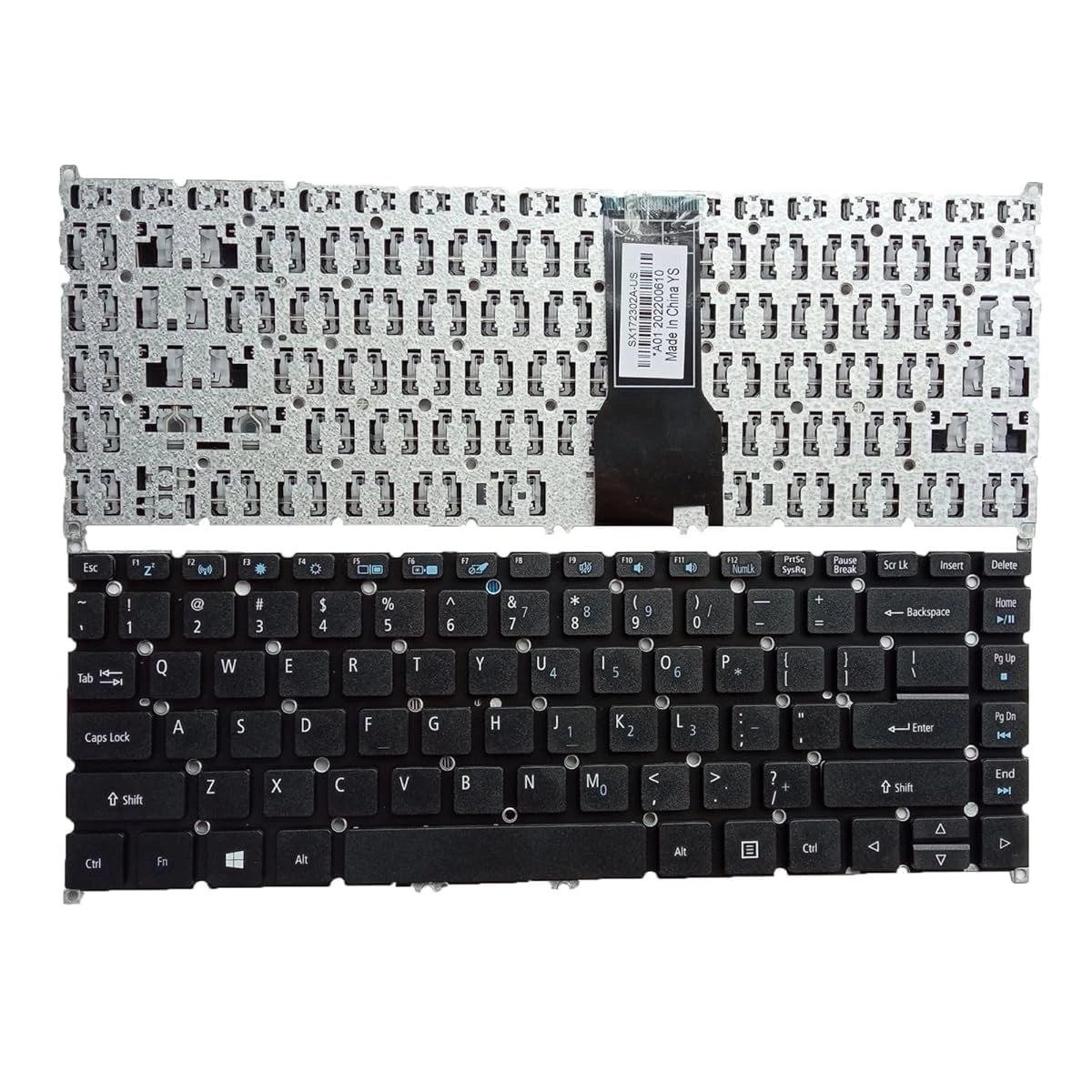 LappyPower Laptop Keyboard compatible for Acer X40-51 X3310 X3410 TMX40-51 without Backlight