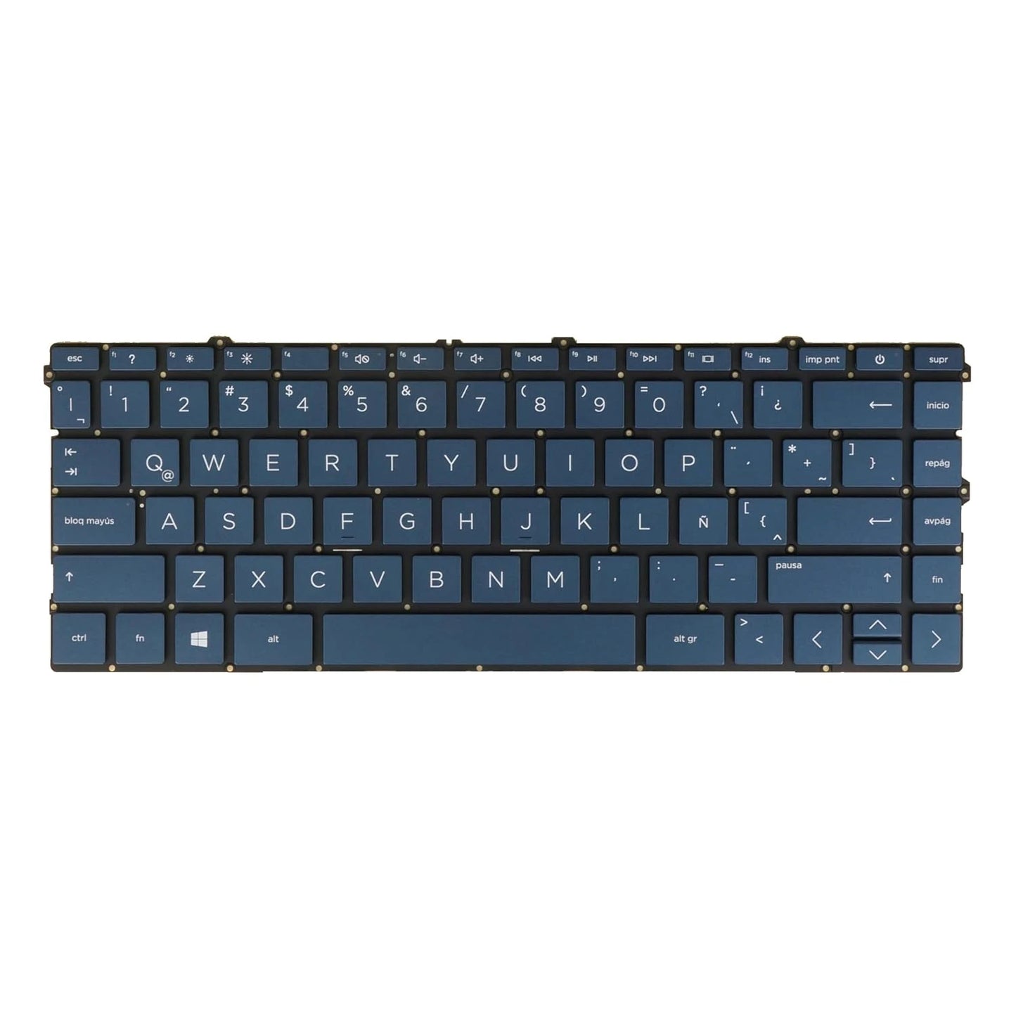 LappyPower Laptop Keyboard compatible for HP Pavilion X360 14-DY 14-DV 14-DW BLUE with BACKLIGHT