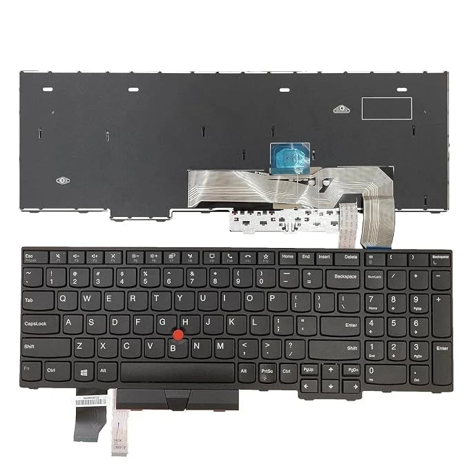 LappyPower Laptop Keyboard for Lenovo ThinkPad L15 Gen 1 L15 Gen 2 / P15V / T15P with Mouse & Without Backlit