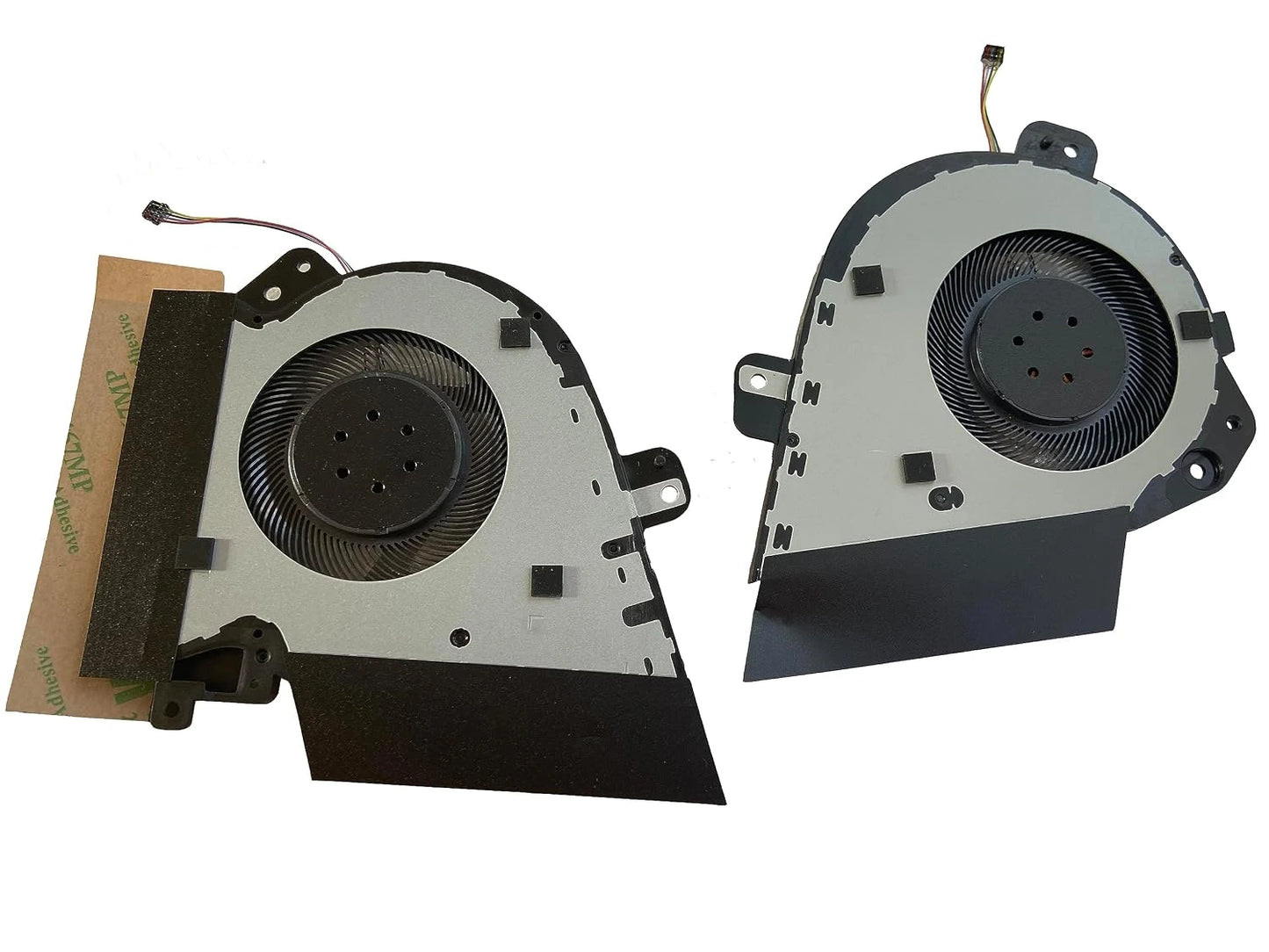 LappyPower Laptop CPU + GPU Cooling Fan for ASUS ROG Zephyrus GA502, GA502DU, GA502IV, GA502IU 5V Pair (4 Pin)