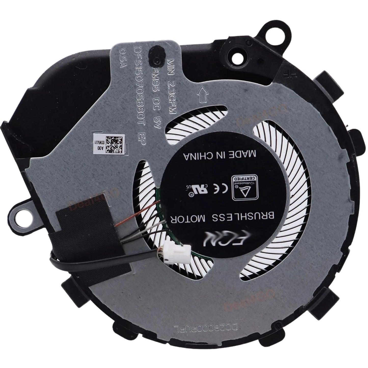 LappyPower Laptop CPU Cooling Fan for Latitude 7310 Series (4 Pin)