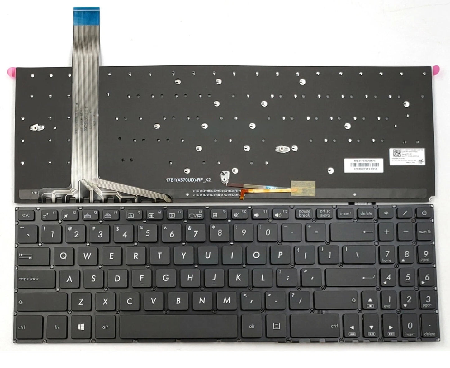 Asus FX570 Backlit Keyboard