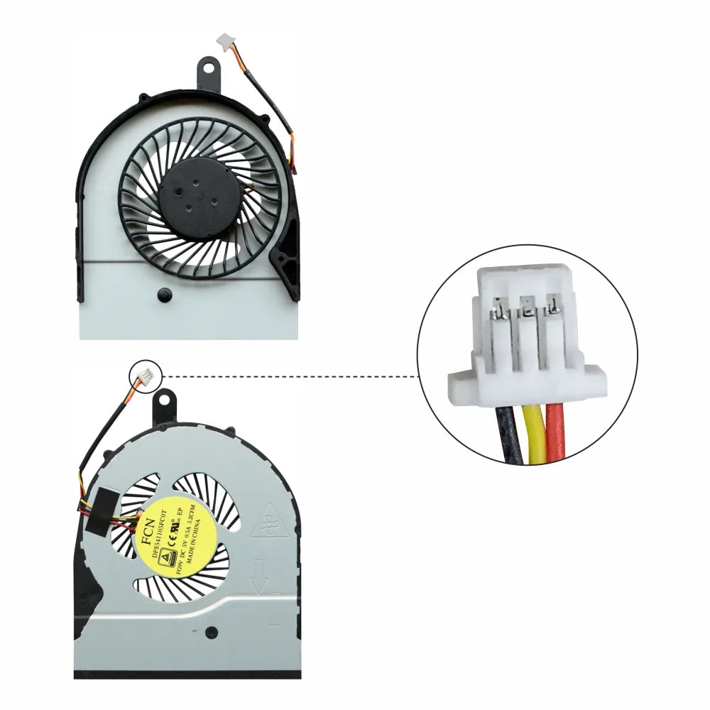 LappyPower Laptop CPU Cooling Fan for Dell Inspiron 15-5555 15-5558 15-5559 15-5459 15-5755 15-5758 15-V3558 Vostro 3558 V3558 3559 Series (3 Pin)