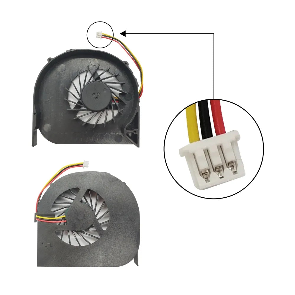 LappyPower Laptop CPU Cooling Fan for Acer Aspire 4741 4741G 4741ZG 4551 4551G D640 Series (4 Pin)
