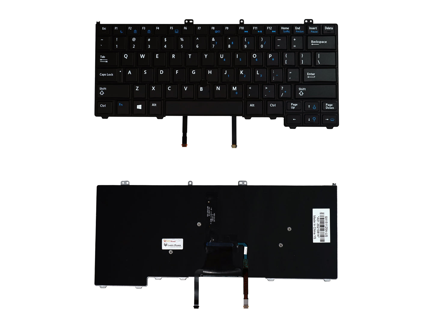 Laptop Keyboard compatible for DELL E7440 BACKLIGHT / E7240 / E5270 WITH MOUSE