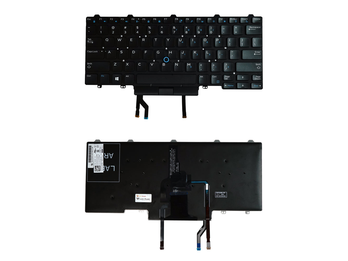 Laptop Keyboard compatible for DELL E5450 / E5470 / E7470 / E7450 BACKLITE